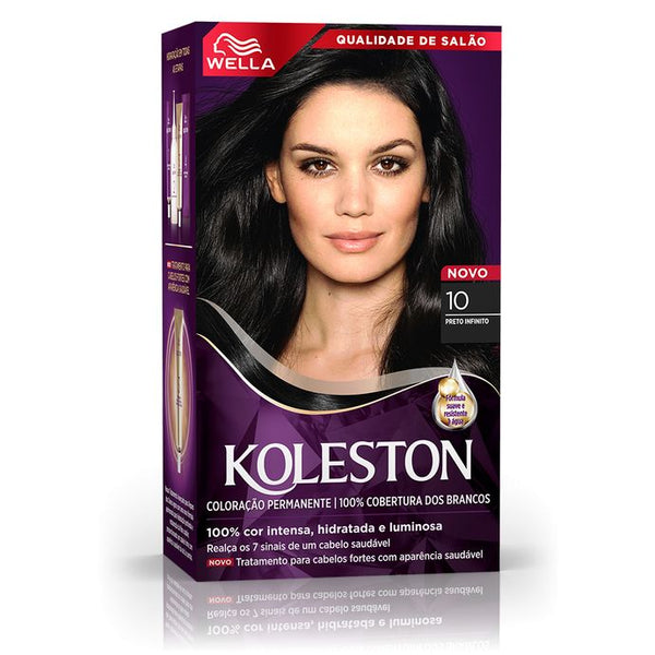 Tinta de Cabelo Koleston Preto Infinito 10